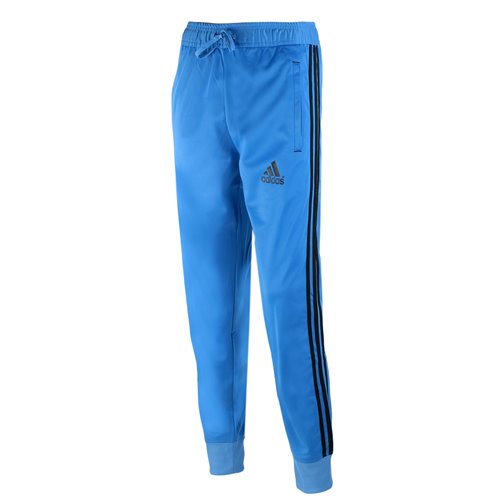 Adidas Two Tone 3-Stripe Tricoat Track Set Jacket & Pants Bluel