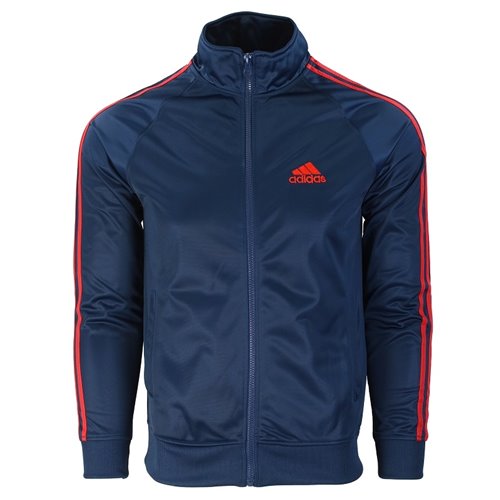 Adidas 3-Stripe Track Set Jacket & Pants Navy/Red