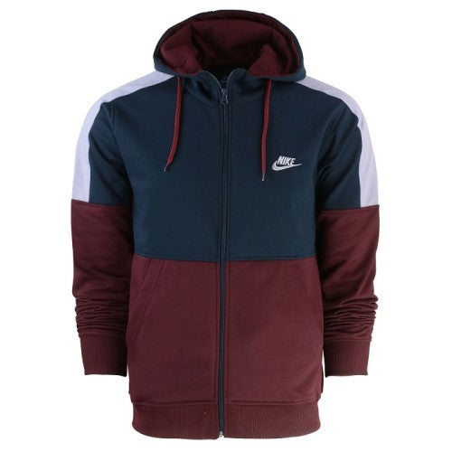 Nike Sportswear Club Fleece Two Tone Zip Hoodie & Pants Set