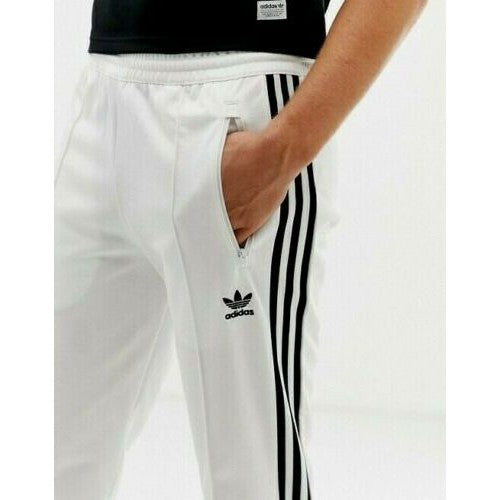 Adidas Two Tone 3-Stripe Tricoat Track Set Jacket & Pants White