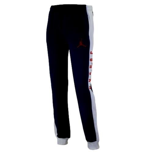 Nike Jordan Men's Cotton Zip Jacket & Pants Set Black/White