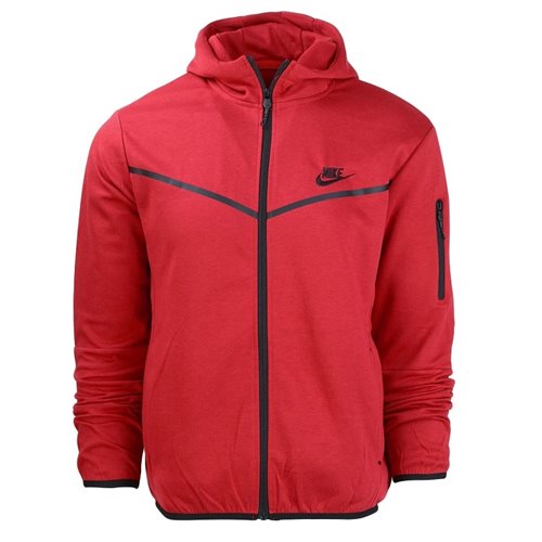 Nike Sportswear Tech Fleece Men's Hoodie & Pants 2 Pc Set Red