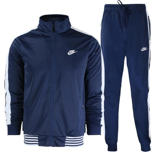 Nike Men's Sportswear Tracksuit Navy /White