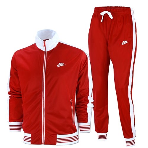 Nike Men's Sportswear Tracksuit Red /White