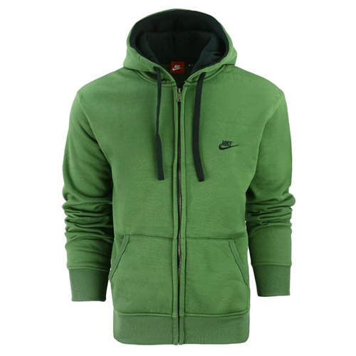 Nike Sportswear Club Fleece Zip Hoodie & Pants Set Olive/Black