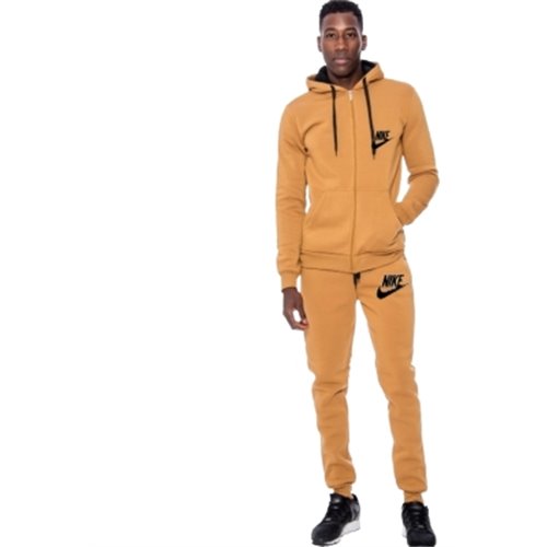 Nike Sportswear Club Fleece Zip Hoodie & Pants Set Timber