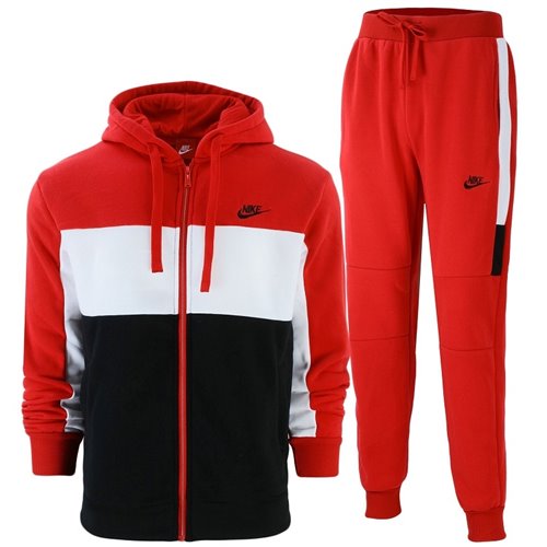 Nike Color Block Hoodie & Pants Set 2 Pc Set