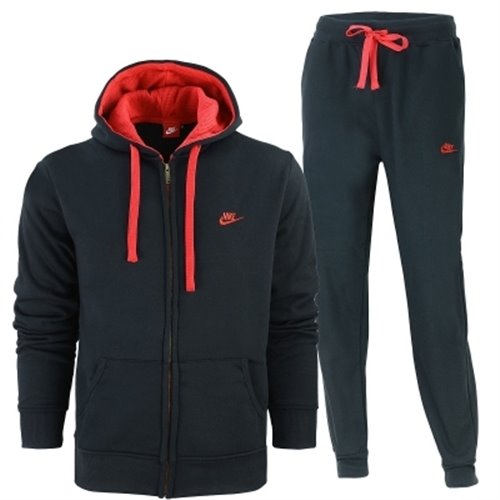 Nike Sportswear Club Fleece Zip Hoodie & Pants Set Navy