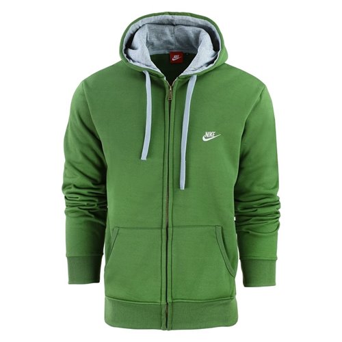 Nike Sportswear Club Fleece Zip Hoodie & Pants Set Olive