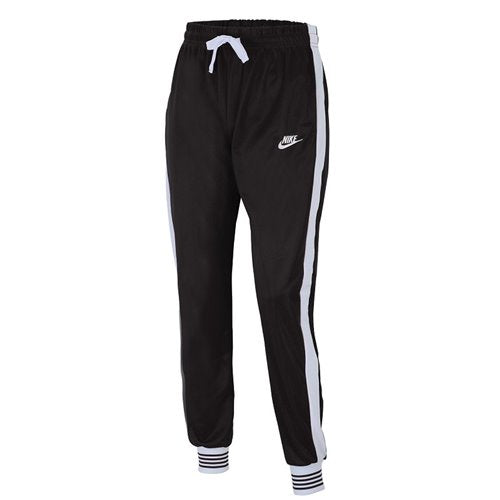 Nike Sportswear Men's Knit Track Suite 2 Pc Set Black/White