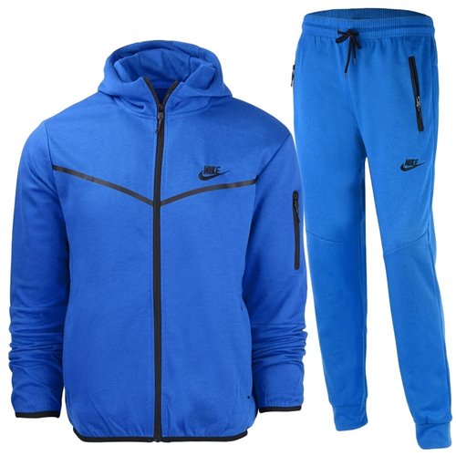 Nike Sportswear Tech Fleece Men's Hoodie & Pants 2 Pc Set Royal